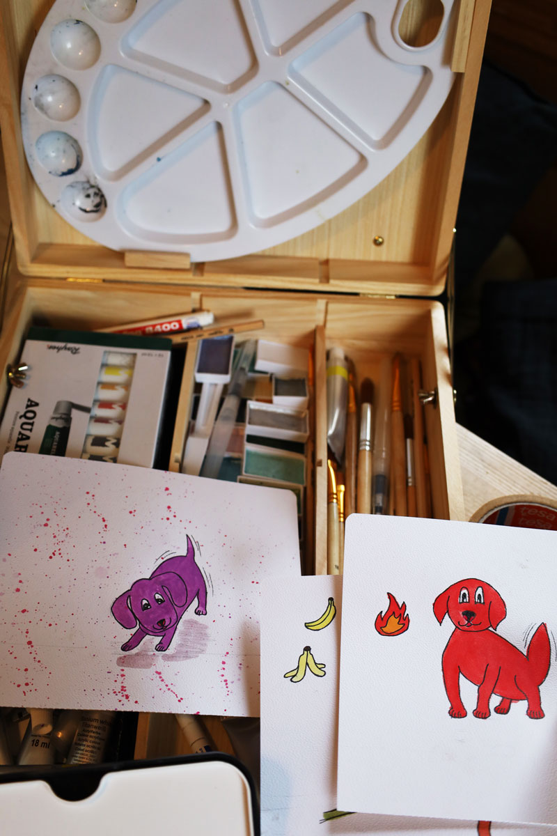 Zeichnungen und Bilder "Gulliver das Schweinhorn" Zeichnungen und Bilder "Gulliver das Schweinhorn"